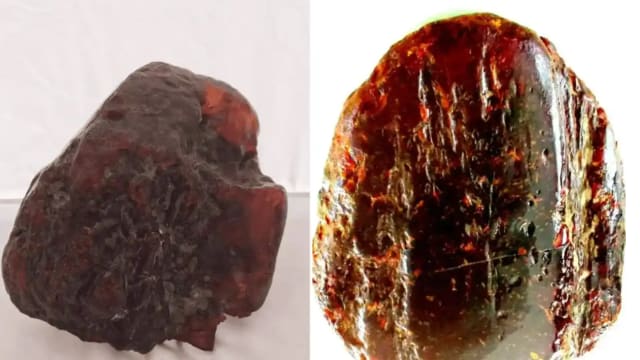 老妇捡来石头挡门几十年 竟然是价值百万的宝石
