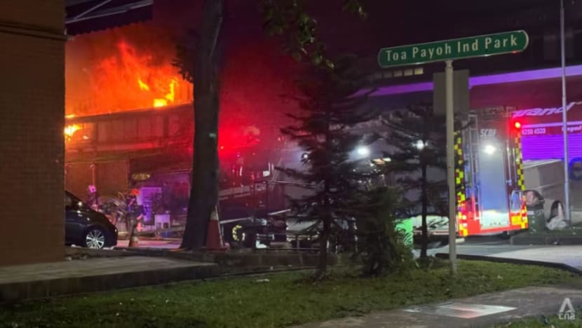 Kebakaran dilaporkan di Taman Perindustrian Toa Payoh