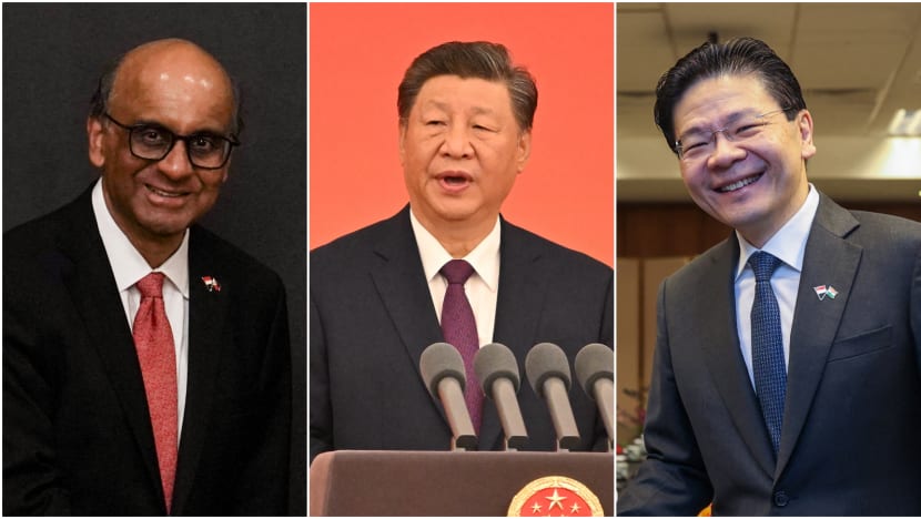 Singapore leaders congratulate Chinese President Xi on 75th anniversary of founding of People's Republic of China Singapore leaders congratulate Chinese President Xi on 75th anniversary of founding of People's Republic of China