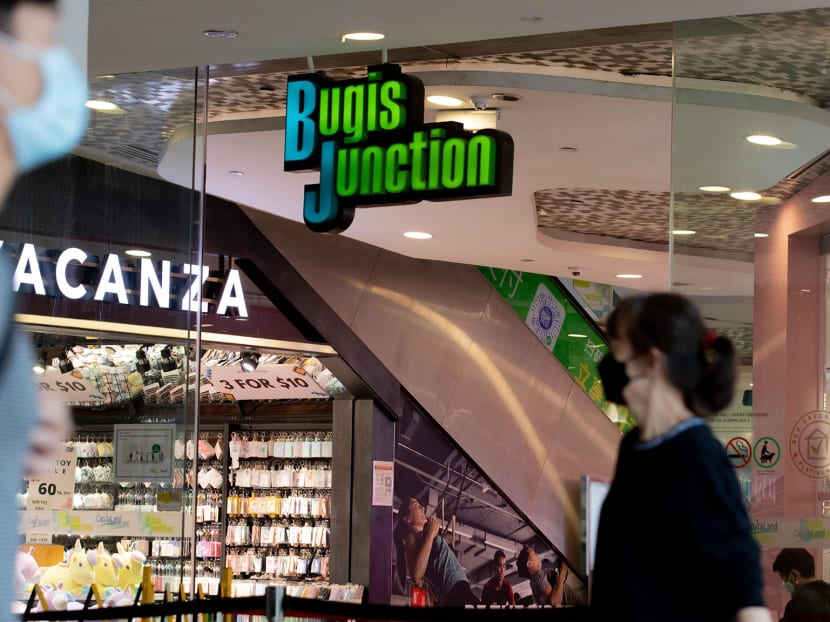 Of the 61 infected people linked to the Covid-19 cluster at Bugis Junction mall, 51 work there and 10 are visitors. Of the 61 infected people linked to the Covid-19 cluster at Bugis Junction mall, 51 work there and 10 are visitors.