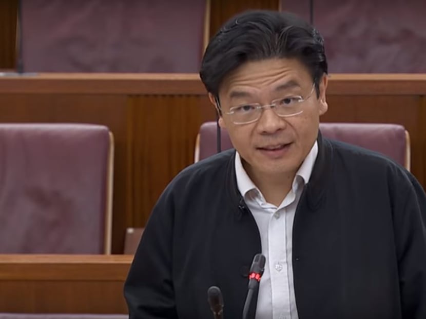 National Development Minister Lawrence Wong.