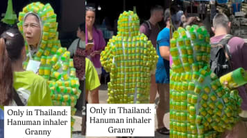 Thailand’s ‘Inhaler Granny’ Is The Cutest Attraction Of The Night Markets