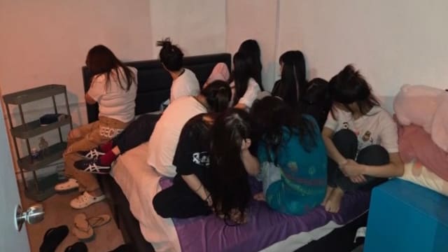 十名女子涉嫌卖淫被捕 年龄介于31岁到42岁
