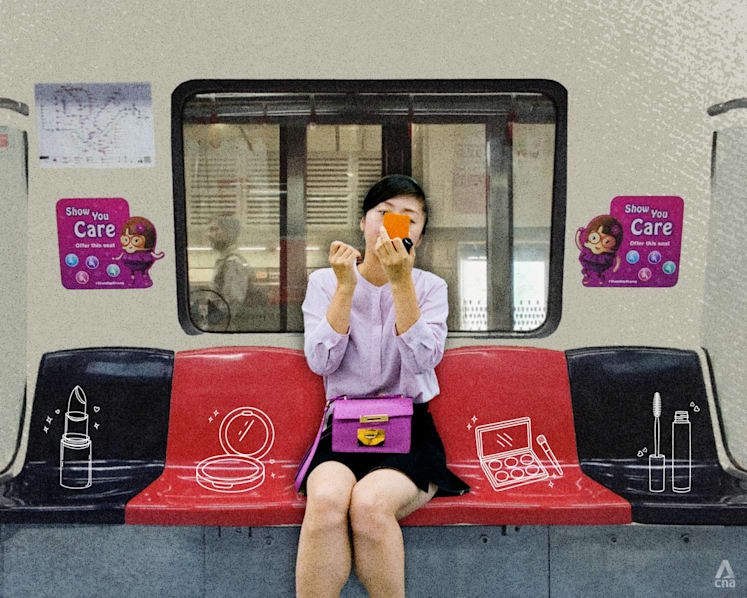 No personal grooming on the MRT? Be careful that rigid rules don't win out over common sense