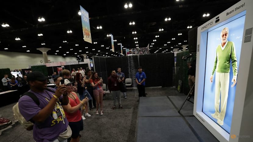 AI hologram of Spider-Man creator Stan Lee debuts at L.A. Comic Con