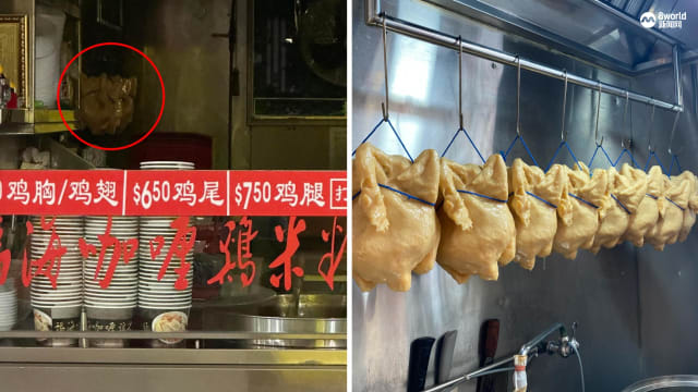 网民指摊贩卖隔夜鸡 摊主澄清：鸡不是真的！