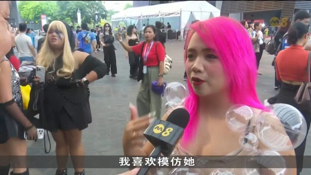 女神卡卡狮城开唱 吸引亚洲各地粉丝前来