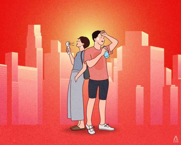 From 'fungi tiles' to S$400 cooling vests: How can Singapore keep its cool as temperatures rise?
