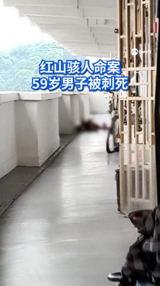 红山一带的麟谷峇鲁第55座组屋发生命案