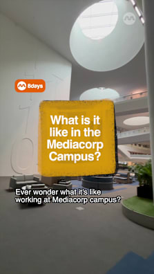Ever wonder what it’s like in the Mediacorp Campus? #8dayssg #8dayssgtrending #worklife #office #fypsg 
