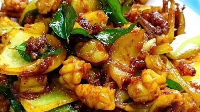 食谱：甘香鱿鱼