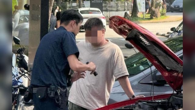男子涉挂无效车牌 被警方截查
