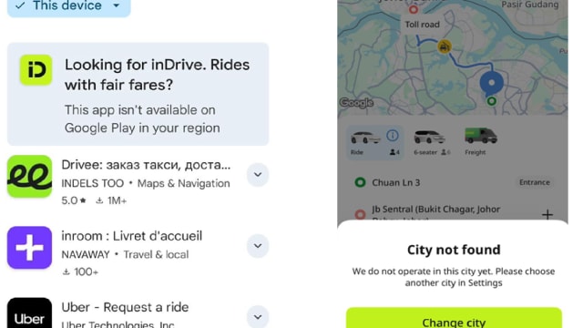 涉提供非法载客服务 我国禁下载“InDrive”应用