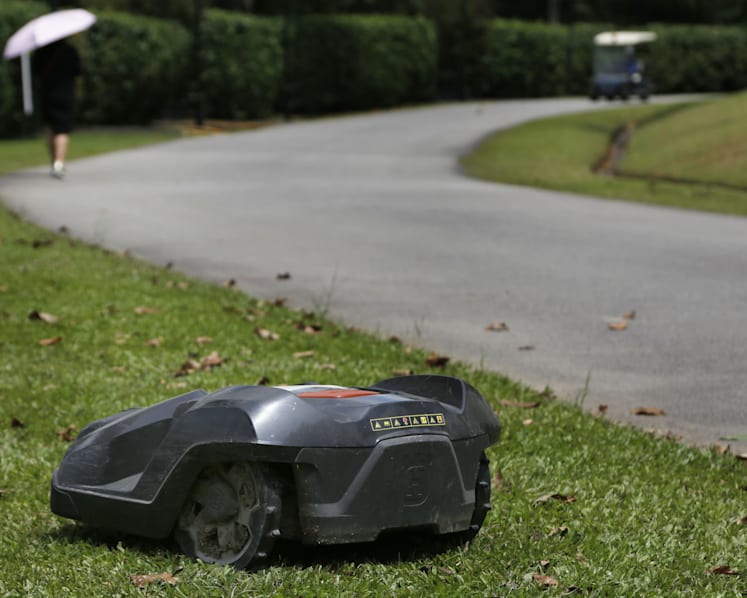 Grass-cutting goes automatic during NParks trial at public gardens