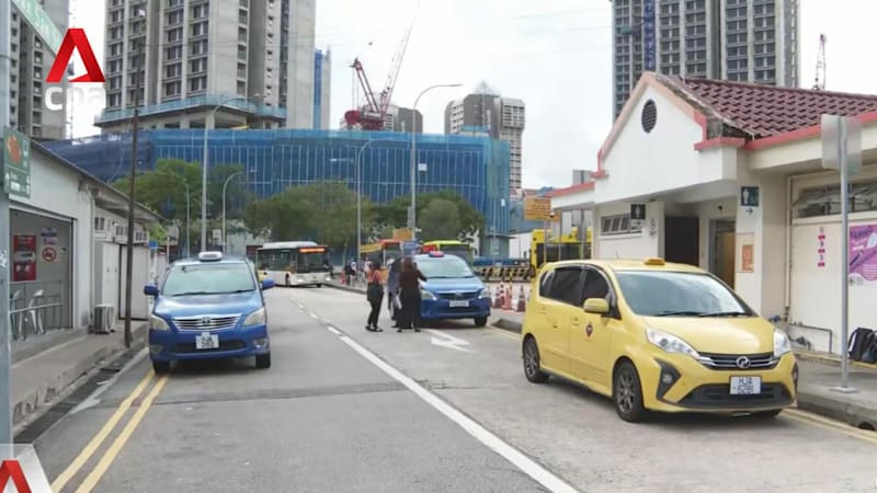 Cross-border travel: More taxis, expanded pick-up and drop-off areas across Singapore, Johor 