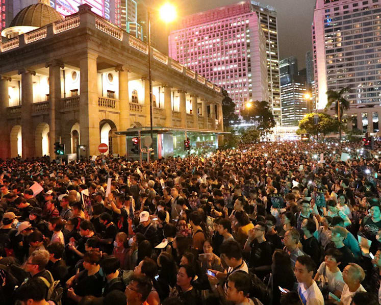 When Hong Kong civil servants protest too, can China still blame America for the unrest?