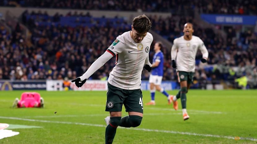 Garnacho double fires Chelsea past third-tier Cardiff into League Cup semi-finals