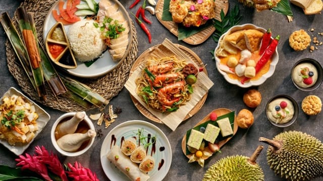 #sgdeals Atrium Restaurant“买一送一”自助餐　3道创新榴梿佳肴值回票价