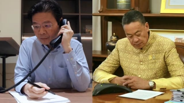 黄循财总理与泰国首相通电话 感谢泰国援助