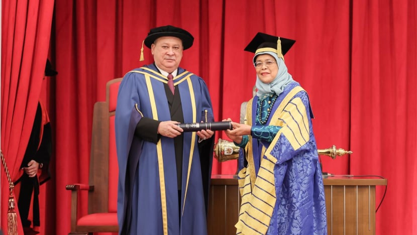 Johor Sultan awarded honorary degree by NUS during visit to Singapore