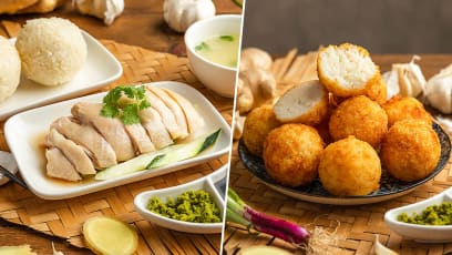Crunchy Fried Chicken Rice Balls From $2.50 At Sing Swee Kee