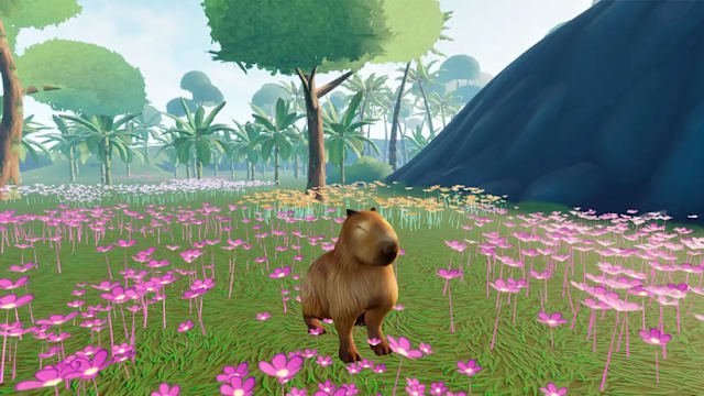 什么都不做也很可爱！Capybara Simulator让你化身佛系水豚发呆看风景