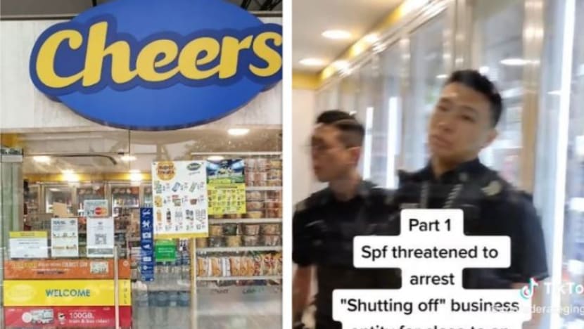 Convenience store Cheers fires employee who posted his argument with police officers on TikTok