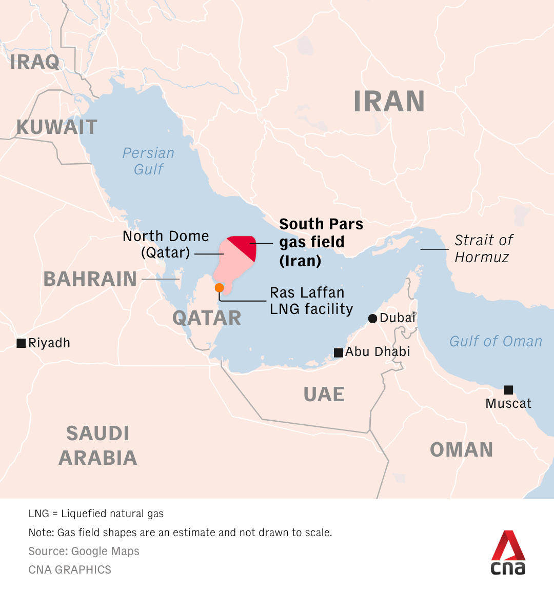 CNA Explains: Why Israel attacked Iran's South Pars gas ...