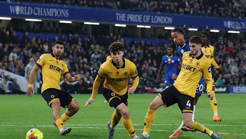 Chelsea thrash Wolves to climb to second in Premier League