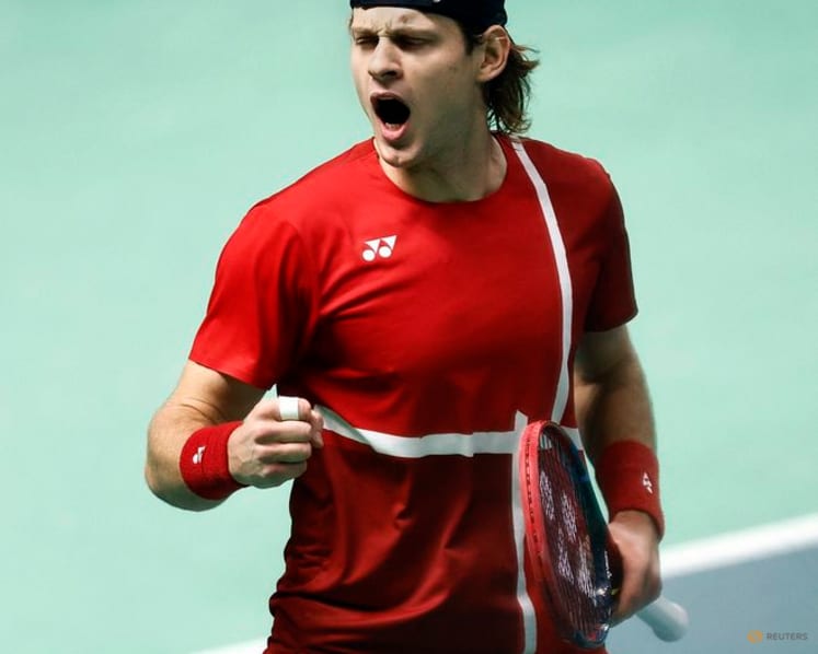 Battling Cobolli sends holders Italy into Davis Cup final