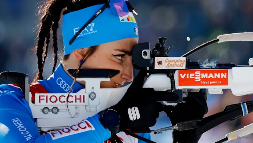 Biathlon-Italian Passler cleared for Winter Games after Nutella spoon defence