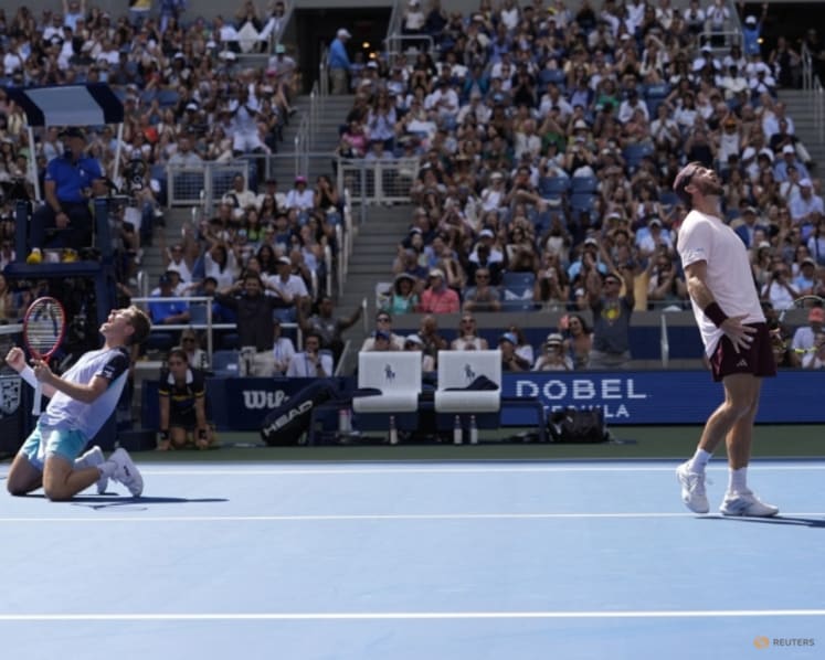 Harrison and Skupski win US Open men's doubles title