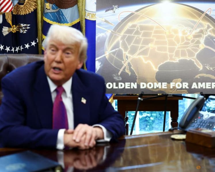 Anduril announces team for its Golden Dome space-based missile interceptor effort