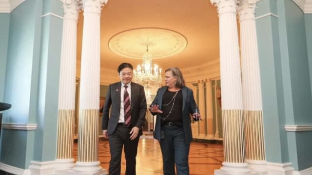 黄循财与美国代副国务卿会面 探讨如何扩大新美两国合作