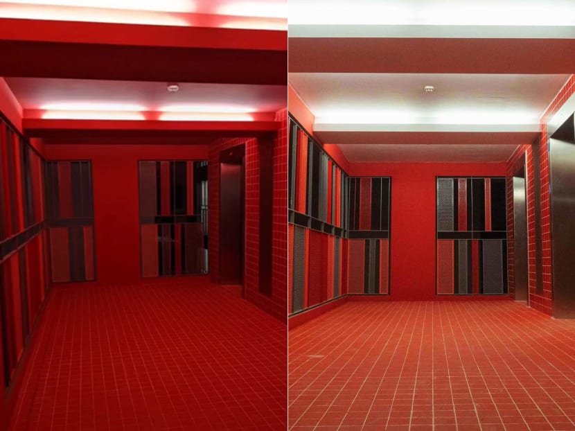 'Horror movie set' or 'outstanding design'? Tampines BTO residents have mixed views on vivid colour schemes in common areas