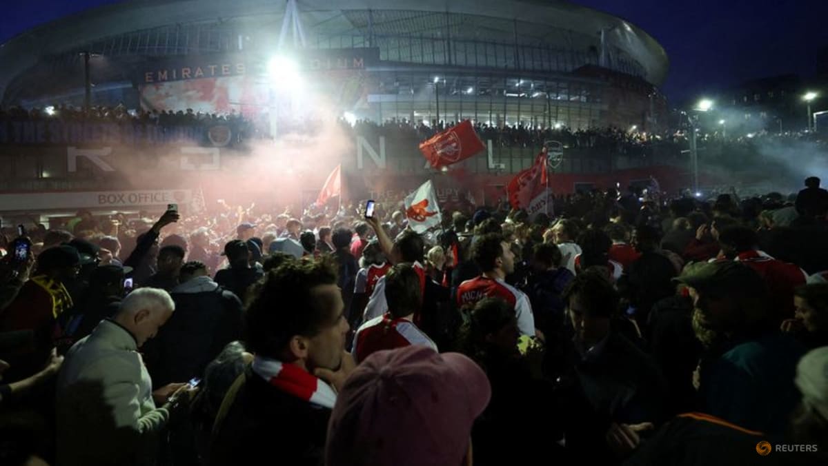 From near-misses to glory, Arsenal fan says title and scenes of celebration feel surreal