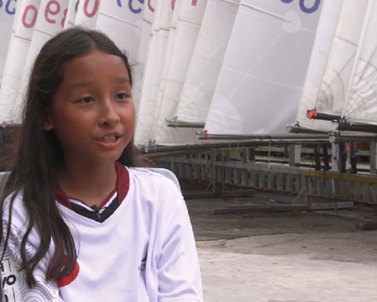 Meet the 12-year-old Singapore sailor chasing big winds at the SEA Games