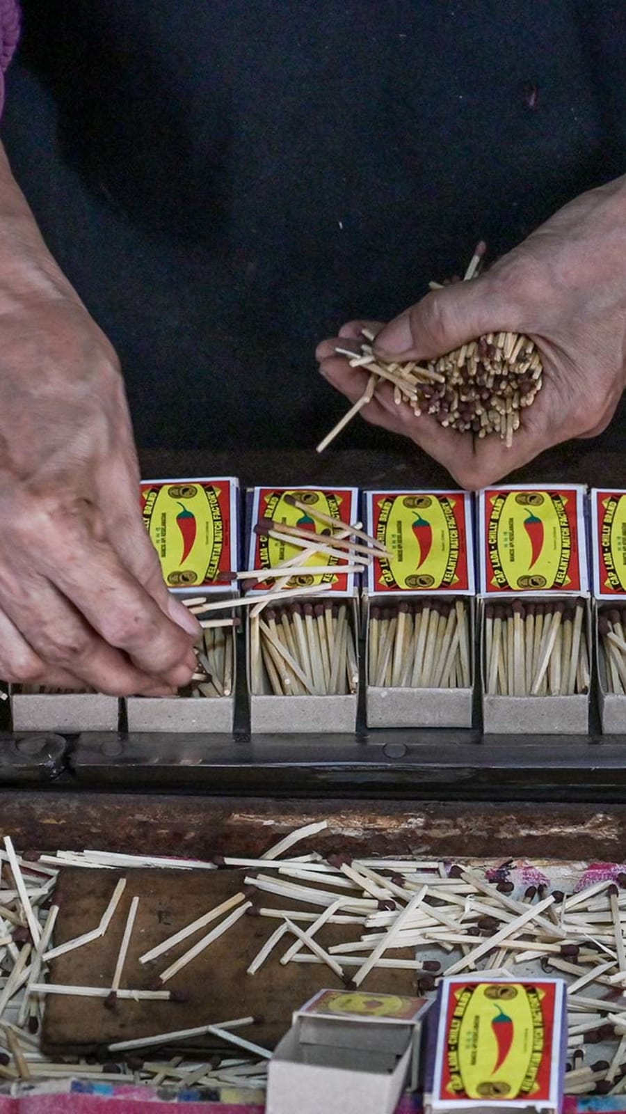 Inside Malaysia's last match factory