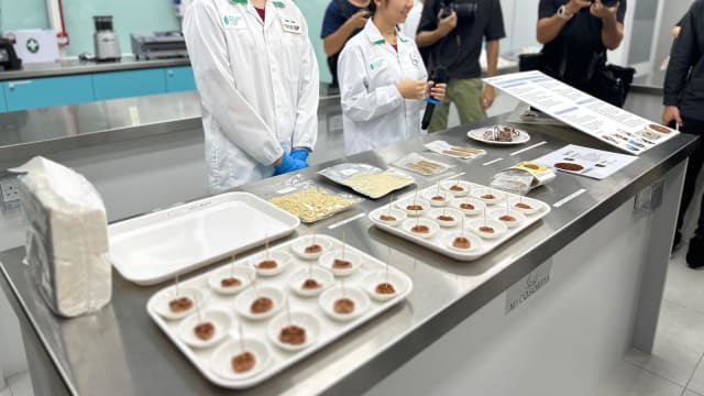 听力练习：新加坡理工学院推出未来食品实验室