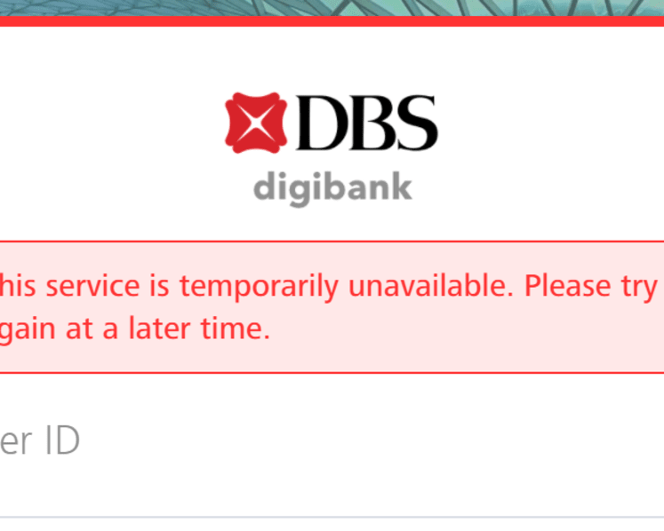 DBS, POSB digital banking services disrupted for hours 
