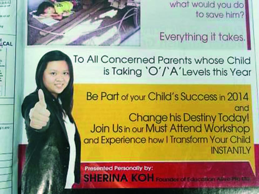 Education Alive’s advertisement has been met by parents’ objections