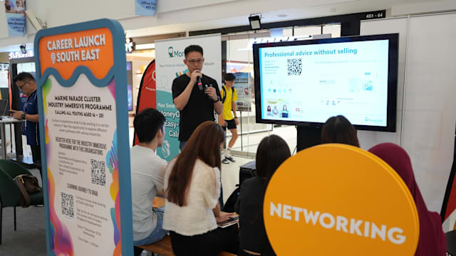 东南社理会举办职业展 助年轻人寻找就业机会