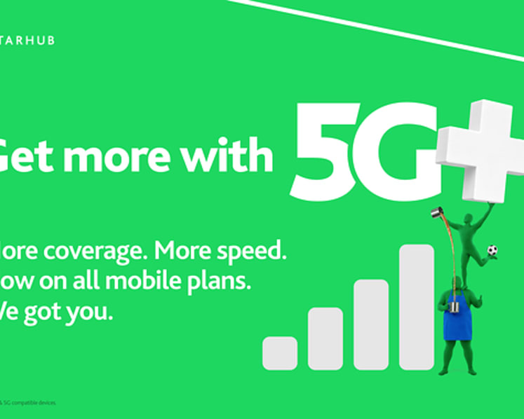 StarHub Powers Up Its Network with 5G+