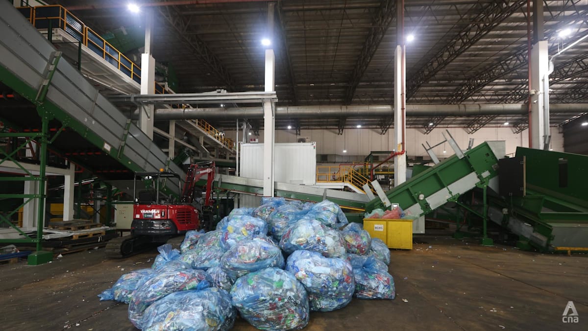 channelnewsasia.com - Koh Wan Ting - Over 33 million bottles and cans collected under beverage container return scheme; new sorting plant unveiled