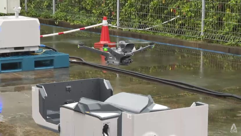 Remotely-operated drones to boost emergency response, surveillance in Singapore’s waters