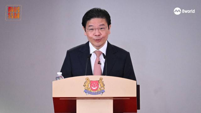 总理黄循财在内阁宣誓就职典礼上发表演讲