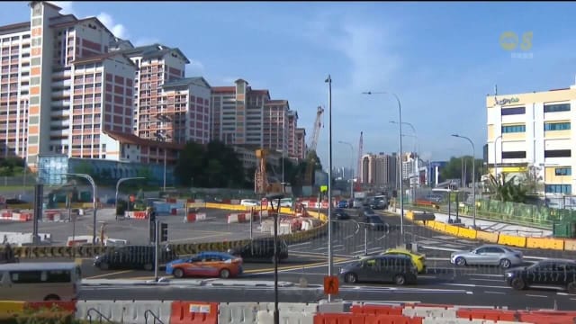 玛丽蒙民众俱乐部附近临时交通圈启用后 迎来第一个工作日