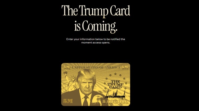 Trump unveils website for US$5 million US residency visa
