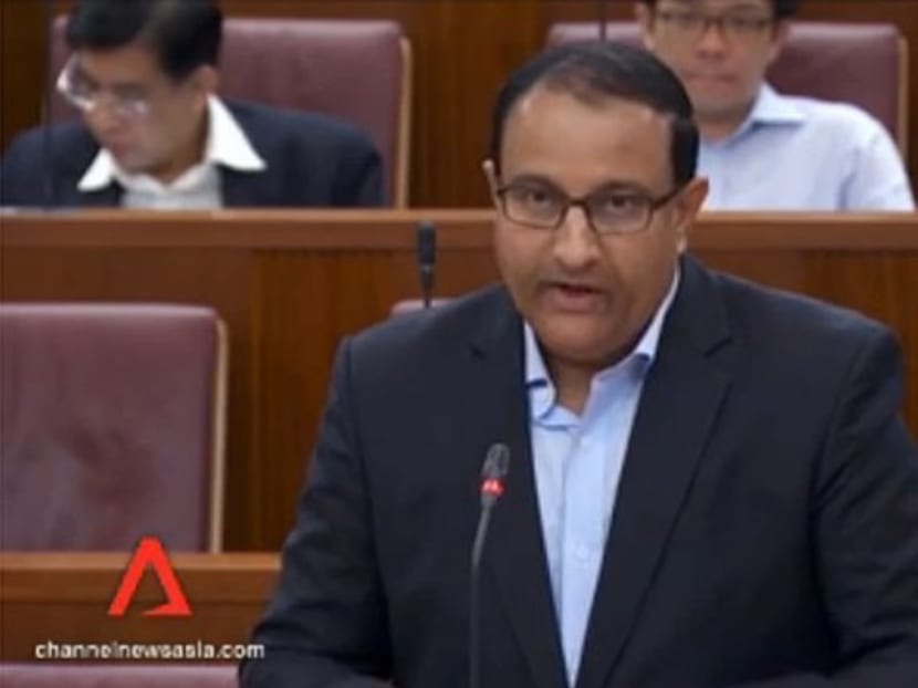 Second Home Affairs Minister S Iswaran. Photo: Channel NewsAsia