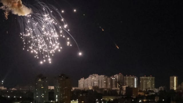 乌克兰连夜击落20多架攻击基辅无人机